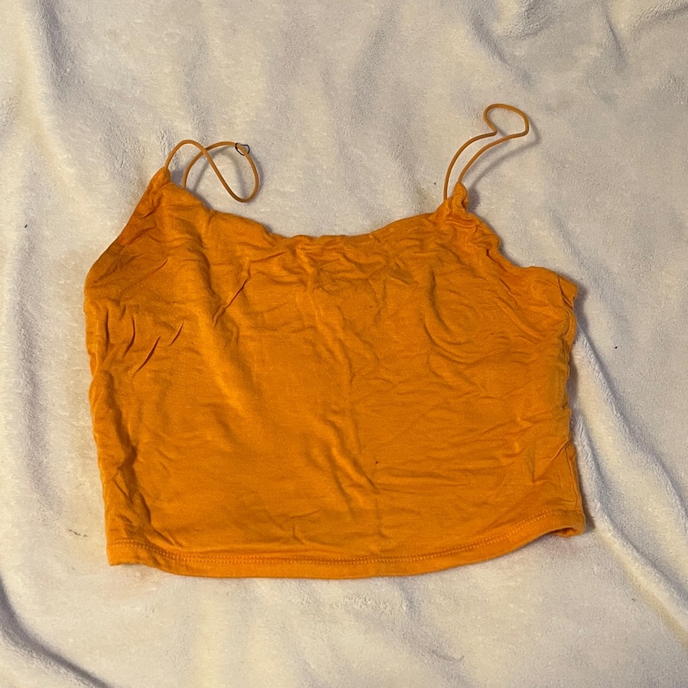 Garage Vibrant Orange Camisole